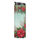 Individuelle Name Weihnachten Thermosbecher (Nach rechts gedreht)