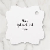 Individuelle Name Weihnachtsfavorit/Geschenketiket Geschenkanhänger (Rückseite)