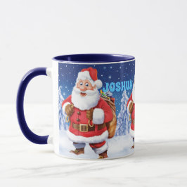 Individuelle Name Weihnachtskaffee Tasse, Jolly Sa Tasse