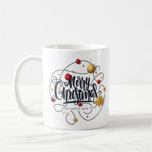 Individuelle Name Weihnachtswünsche Kaffeetasse