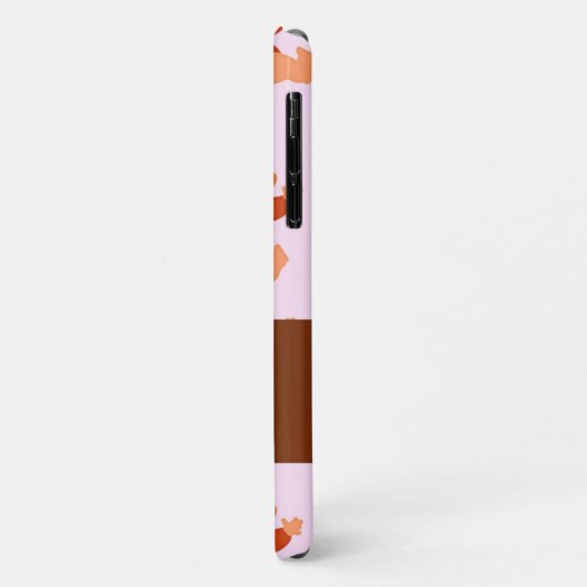 Individuelle Name weint auf rosa Säuglinge Case-Mate iPhone Hülle (Hinten/Links)