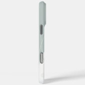 Individuelle Name Weiß und Bio Blutung Case-Mate iPhone Hülle (Rückseite / Rechts)