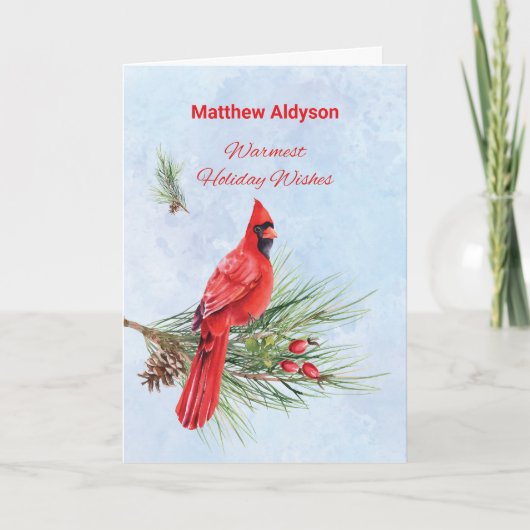 Individuelle Name-Wertschätzung Weihnachten Karte (Vorderseite)