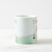 Individuelle Name Westie Pet Dog Kaffeetasse (Mittel)