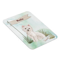Individuelle Name Westie Pet Dog
