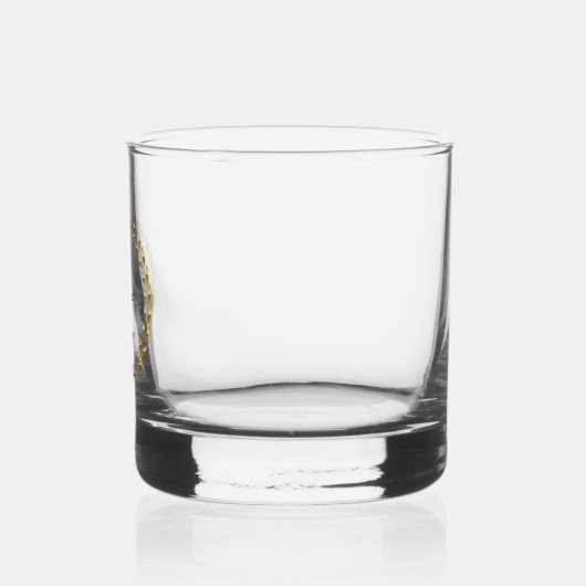 Individuelle Name Whiskyglas (Links)