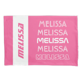 Individuelle Name - Wiederholung - Kissen Kissenbezug