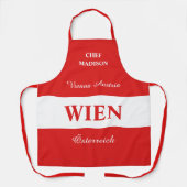 Individuelle Name Wien - Wien Schürze (Vorderseite)