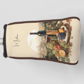 Individuelle Name Wine Lover Golf Headcover (Vorderseite)
