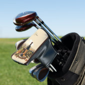 Individuelle Name Wine Lover Golf Headcover (In Situ)