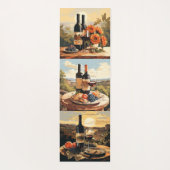 Individuelle Name Wine Lover Yogamatte (Rückseite)