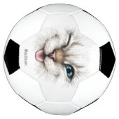 Individuelle Name Winking Cat Fußball (Gedreht)