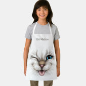 Individuelle Name Winking Cat Schürze (Insitu)