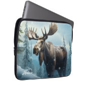 Individuelle Name Winter Elose Laptopschutzhülle (Vorne Rechts)