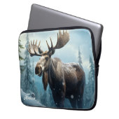 Individuelle Name Winter Elose Laptopschutzhülle (Vorderseite Links)