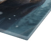 Individuelle Name Winter Elose Schneidebrett (Ecke)