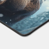 Individuelle Name Winter Elose Schreibtischunterlage (Ecke)