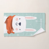 Individuelle Name Winter Set für Tiere Handtuchhan (Handtuch)