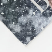 individuelle Name Winterschneebauer Fleecedecke (Ecke)