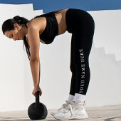 Individuelle Name-Workout Leggings