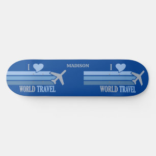 Individuelle Name World Travel Skateboard