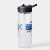 Individuelle Name World Travel Trinkflasche (Links)