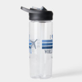 Individuelle Name World Travel Trinkflasche (Rechts)