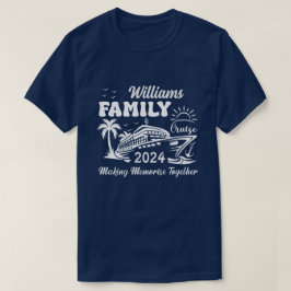 Individuelle Name Year Family Cruise Group Matchin T-Shirt