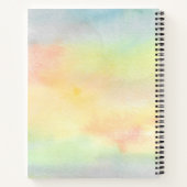 Individuelle Name Yoga Instructor Sonnenblume Notizblock (Rückseite)