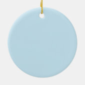 Individuelle Name-Zierdekor Keramik Ornament (Hinten)