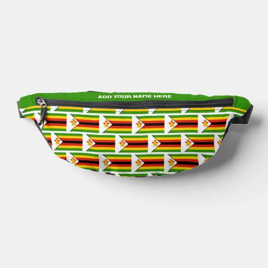 Individuelle Name ZIMBABWE FLAG Bauchtasche (Ablage )