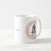 Individuelle Name Zodiac Sign Aquarius Kaffeetasse (VorderseiteRechts)