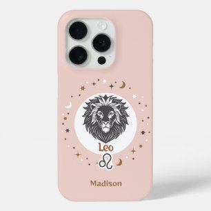 Individuelle Name Zodiac Sign Leo Case-Mate iPhone Hülle