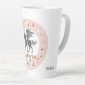 Individuelle Name Zodiac Sign Sagittarius Milchtasse (Rechte Ecke)