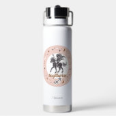 Individuelle Name Zodiac Sign Sagittarius Trinkflasche (Hinten)