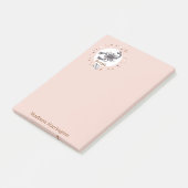 Individuelle Name Zodiac Sign Scorpio Post-it Klebezettel (angewinkelt)