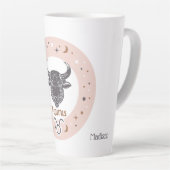 Individuelle Name Zodiac Sign Taurus Milchtasse (Rechte Ecke)
