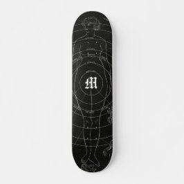 Individuelle Name Zodiac Western Gothic Skateboard