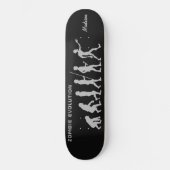 Individuelle Name Zombie Evolution Skateboards (Vorderseite)