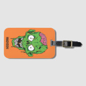 Individuelle Name Zombie Gepäckanhänger (Vorderseite (Horizontal))