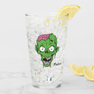 Individuelle Name Zombie Glas