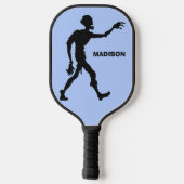 Individuelle Name Zombie Pickleball Schläger (Rückseite)