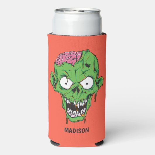 Individuelle Name Zombie Selters Dosenkühler (Seltzer Rückseite)
