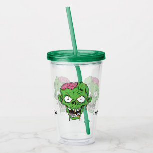 Individuelle Name Zombie Tumblers Acryltrinkbecher