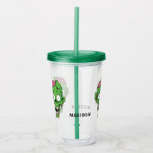 Individuelle Name Zombie Tumblers Acryltrinkbecher (Vorderseite)