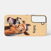 Individuelle Name Zuchtpferde Samsung Galaxy Hülle (Rückseite (Horizontal))