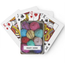 Individuelle Name zum Einstechen von Garnen