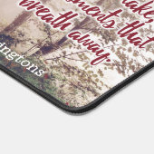 Individuelle Name zum Lebensangebot Schreibtischunterlage (Ecke)