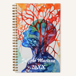 Individuelle Name zur Flüssigkeitsübergabe Notizblock