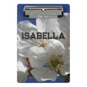 Individuelle Name-Zwischenablage Mini Klemmbrett